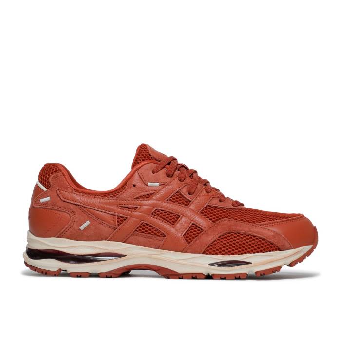 アシックス Asics 【 Denim Tears X Gel Mc Plus 'Georgia Red Clay' Men Burnt Ochre/Burnt Ochre 】 デニム Red 赤・レッド メンズ|スニケス