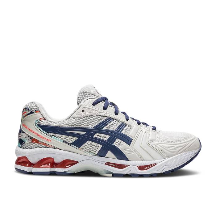 アシックス Asics 【 Gel Kayano 14 'Glacier Grey Thunder Blue' Men Glacier Grey/Thunder Blue 】 灰色 グレー サンダー メンズ 灰色 グレー サンダー 青色 ブルー