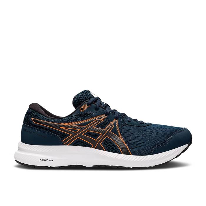 アシックス Asics 【 Gel Contend 7 'French Blue Black' Men French Blue/Black 】 青色 ブルー メンズ 青色 ブルー 黒色 ブラック｜スニケス