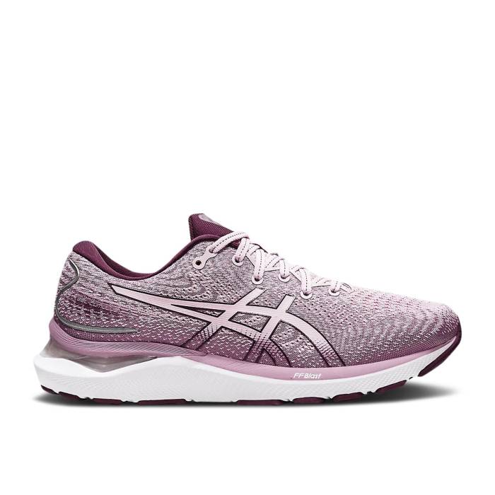 アシックス Asics 【 Wmns Gel Cumulus 24 \u0027Barely Rose\u0027 Women Barely Rose/Deep Plum 】 レディース Rose さくら色 ディープ