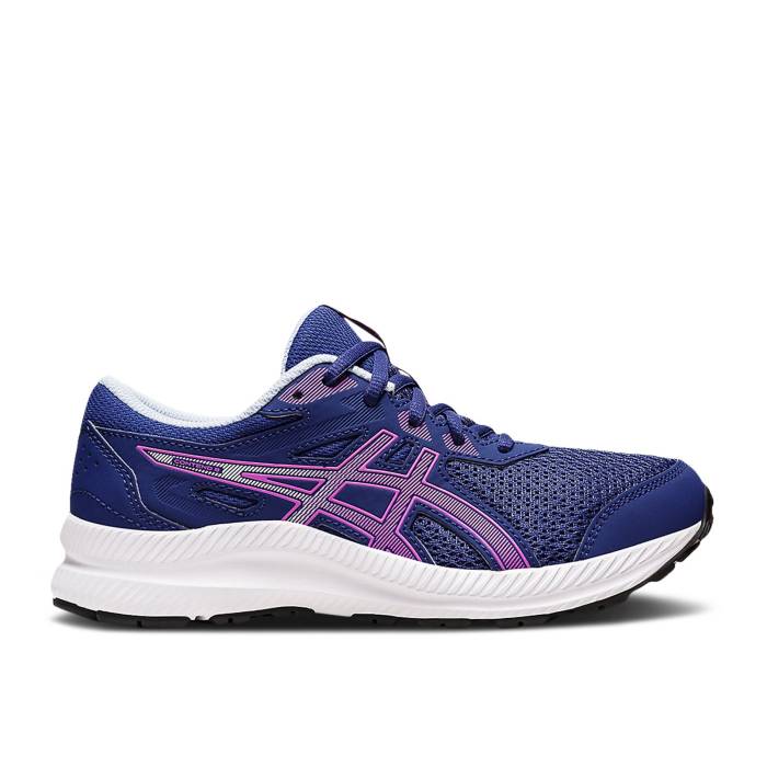 アシックス Asics 【 Contend 8 Gs 'Dive Blue Orchid' Youth Dive Blue/Orchid 】 青色 ブルー ジュニア キッズ 青色 ブルー画像