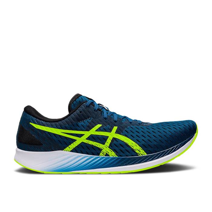 アシックス Asics 【 Hyper Speed 'Mako Blue' Men Mako Blue/Hazard Green 】 Speed スピード メンズ 青色 ブルー green 緑・グリーン|スニケス
