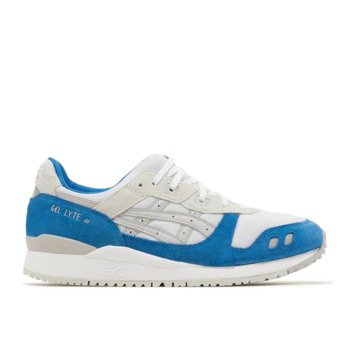 アシックス Asics 【 Gel Lyte 3 Og \u0027White Oyster Grey\u0027 Men White/Oyster Grey 】 メンズ 白いこと 白いこと 薄墨色 薄墨色