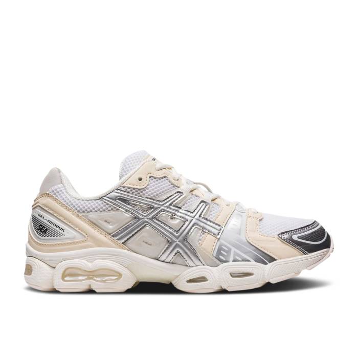 アシックス Asics 【 Wind And Sea X Gel Nimbus 9 \u0027White Silver\u0027 Men White/Pure Silver 】 メンズ 白いこと 白いこと 純然たる Silver しろがね色・しろがね色