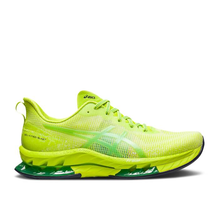アシックス Asics 【 Gel Kinsei Blast Le 2 'Lime Zest' Men Lime Zest/Lime Zest 】 ブラスト メンズ ライム｜スニケス