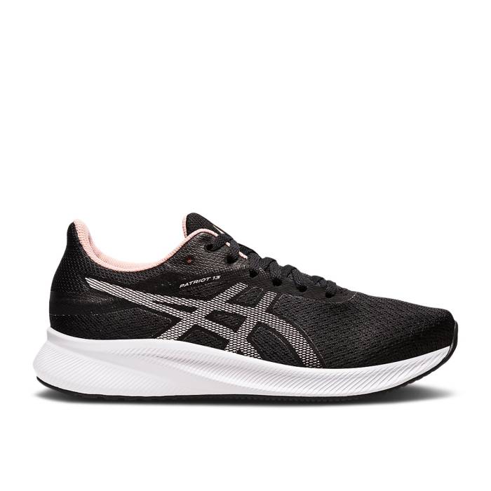 アシックス Asics 【 Wmns Patriot 13 \u0027Black Frosted Rose\u0027 Women Black/Frosted Rose 】 13 サー青二才 レディース 黒いこと 黒いこと Rose さくら色