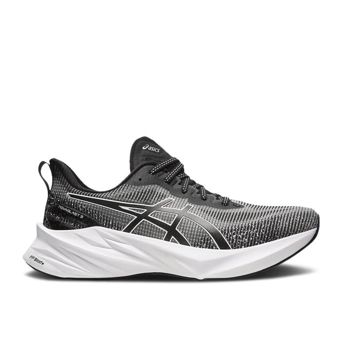 アシックス Asics 【 Novablast 3 Le \u0027Black White\u0027 Men Black/White 】 メンズ 黒いこと 黒いこと 白いこと 白いこと