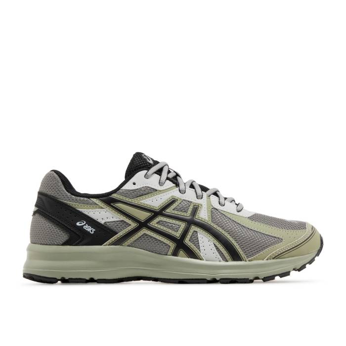 アシックス Asics 【 Jog 100S 2E Wide heet Rock Black Men Sheet Rock/Black 】 メンズ 黒色 ブラック