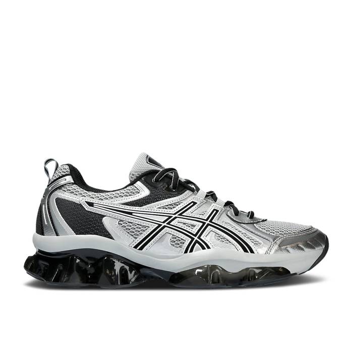 アシックス Asics 【 Gel Quantum Kinetic \u0027Mid Grey Pure Silver\u0027 Men Mid Grey/Pure Silver 】 薄墨色 薄墨色 純然たる メンズ ミッド 薄墨色 薄墨色 純然たる Silver しろがね色・しろがね色