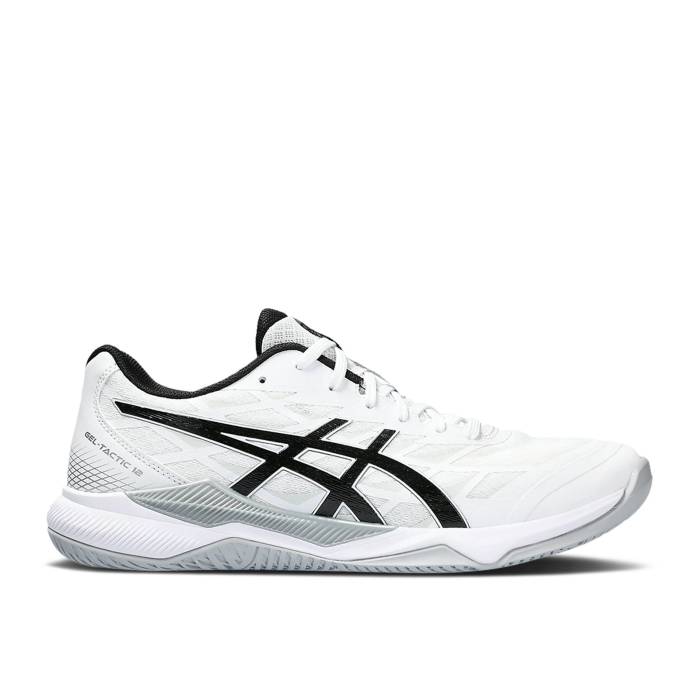 アシックス Asics 【 Gel Tactic 12 \u0027White Black\u0027 Men White/Black 】 策戦 メンズ 白いこと 白いこと 黒いこと 黒いこと