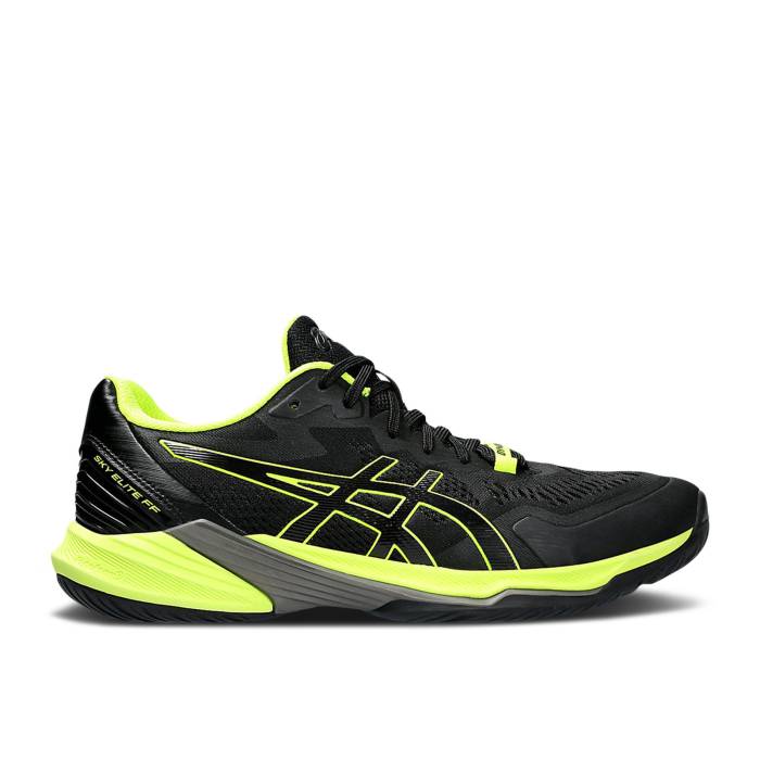 アシックス Asics 【 Sky Elite Ff 2 \u0027Black Safety Yellow\u0027 Men Black/Safety Yellow 】 天の原 エリート メンズ 黒いこと 黒いこと yellow 黄味がかった・黄色