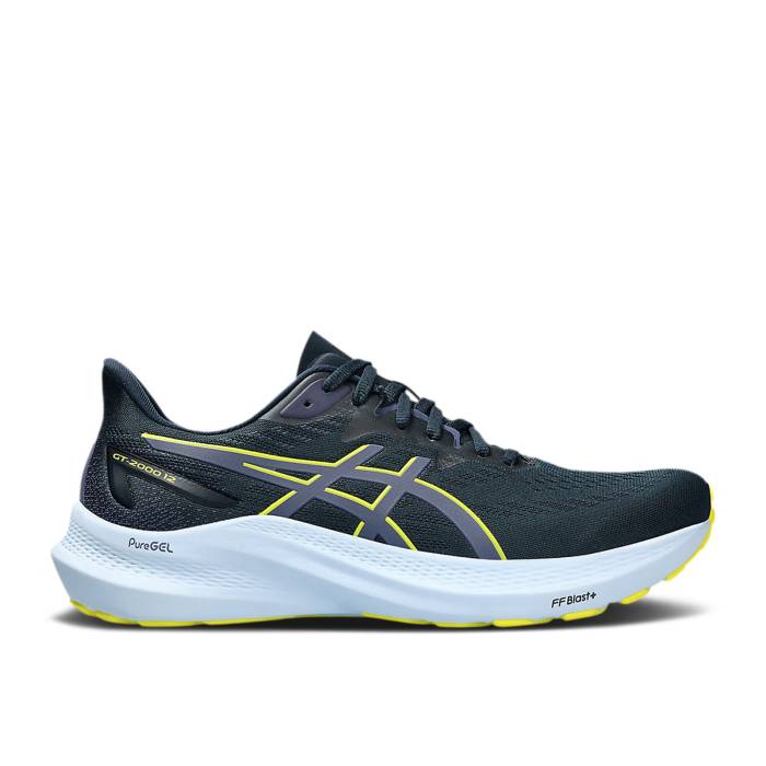 アシックス Asics 【 Gt 2000 12 'French Blue Bright Yellow' Men French Blue/Bright Yellow 】 青色 ブルー メンズ 青色 ブルー yellow 黄色・イエロー|スニケス