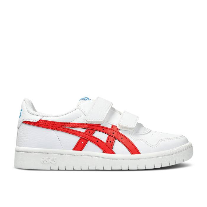 アシックス Asics 【 Japan S Ps 'White True Red' Youth White/True Red 】 ジュニア キッズ 白色 ホワイト Red 赤・レッド｜スニケス