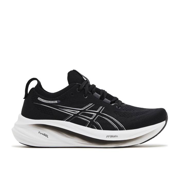 アシックス Asics 【 Wmns Gel Nimbus 26 \u0027Black Graphite Grey\u0027 Women Black/Graphite Grey 】 レディース 黒いこと 黒いこと 薄墨色 薄墨色
