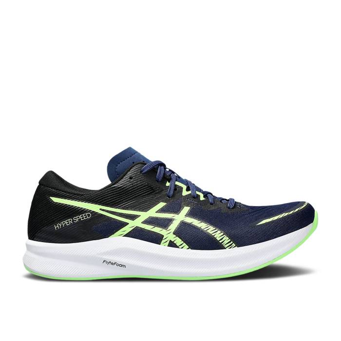 アシックス Asics 【 Hyper Speed 3 \u0027Blue Expanse Illuminate Green\u0027 Men Blue Expanse/Illuminate Green 】 Speed 素早さ メンズ 青味 青み green 緑・緑であること