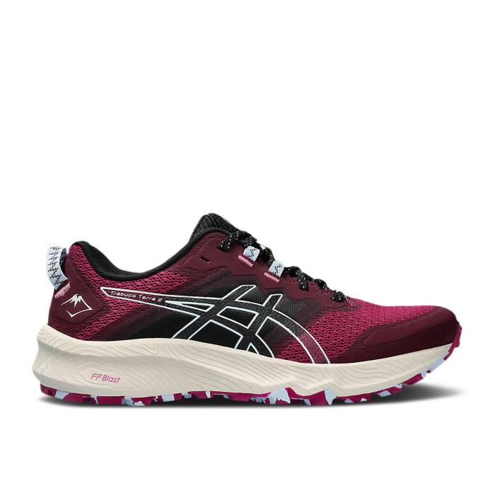 アシックス Asics 【 Wmns Trabuco Terra 2 'Blackberry' Women Blackberry/Light Blue 】 レディース 青色 ブルー