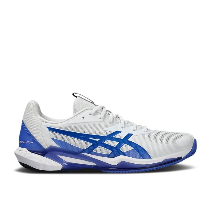 アシックス Asics 【 Solution Speed Ff 3 Clay White Tuna Blue Men White/Tuna Blue 】 Speed スピード メンズ 白色 ホワイト 青色 ブルー