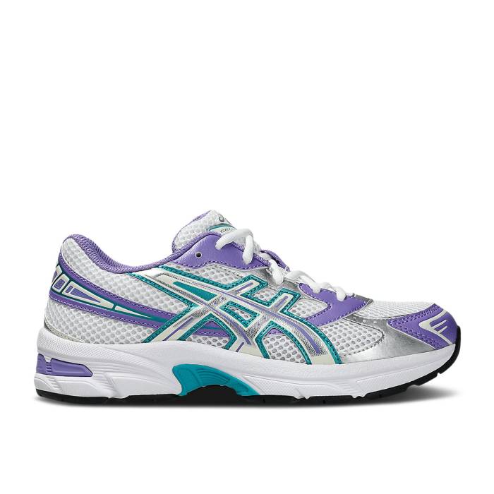 アシックス Asics 【 Gel 1130 ガウス \u0027White Space Lavender\u0027 Youth White/Space Lavender 】 御坊っちゃん キッズ 白いこと 白いこと