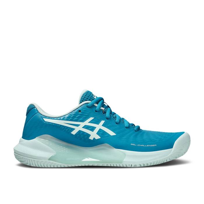 アシックス Asics 【 Wmns Gel Challenger 14 Clay Teal Blue Women Teal Blue/Soothing Sea 】 レディース 青色 ブルー