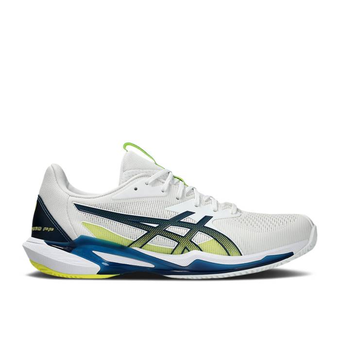 アシックス Asics 【 Solution Speed Ff 3 Clay White Mako Blue Men White/Mako Blue 】 Speed スピード メンズ 白色 ホワイト 青色 ブルー
