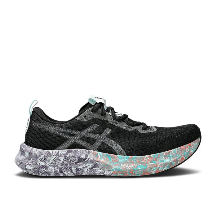 アシックス Asics 【 Noosa Tri 16 'Black Soothing Sea Marbled' Men Black/Soothing Sea 】 メンズ 黒色 ブラック