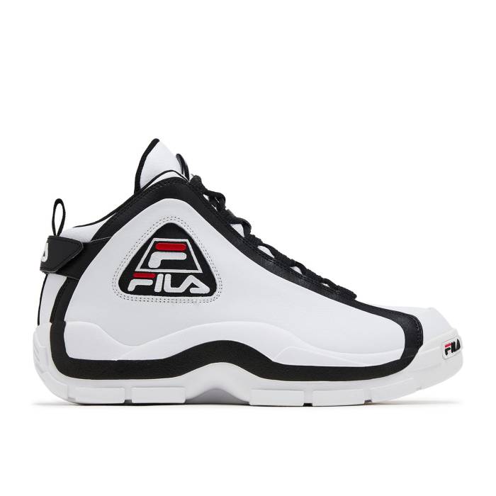 シューズ(男性用) FILA GRANT HILL II WHITE/NAVY/RED f0313 Fila Grant Hill 2 25th Anniversary (Big Kid) White/Fila Navy/Fila