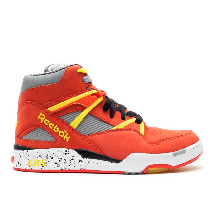 リーボック Reebok 【 Pump Omni Zone Dominique Wilkins Men Red/Grey/Comet 】 ポンプ オムニ zone ゾーン メンズ Red 赤・レッド 灰色 グレー