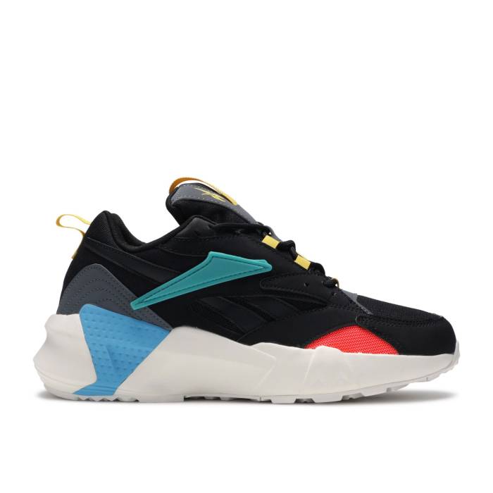 リーボック Reebok 【 Wmns Aztrek Double Mix Pops \u0027Teal Gem\u0027 Women Black/Alloy/Teal Gem 】 レディース 黒いこと 黒いこと