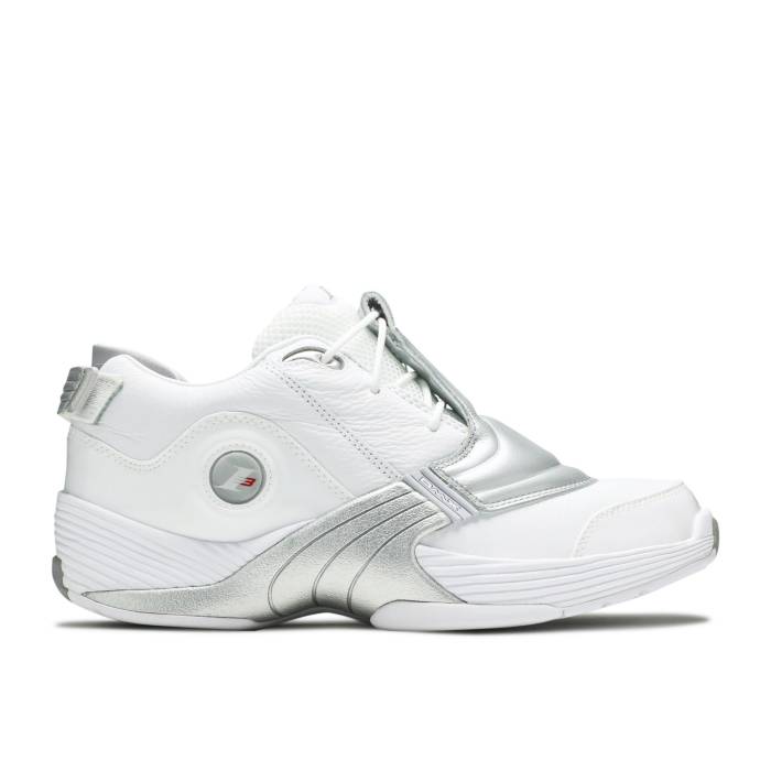 リーボック Reebok 【 Answer 5 Og \u0027Metallic Silver\u0027 Men White/Metallic Silver 】 受け答え メンズ 白いこと 白いこと Silver しろがね色・しろがね色