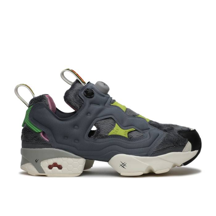リーボック Reebok 【 Tom \u0026 Jerry X Instapump Fury \u0027Tom\u0027 Men Cold Grey 6/Hero Yellow/Black 】 メンズ 薄墨色 薄墨色 yellow 黄味がかった・黄色 黒いこと 黒いこと