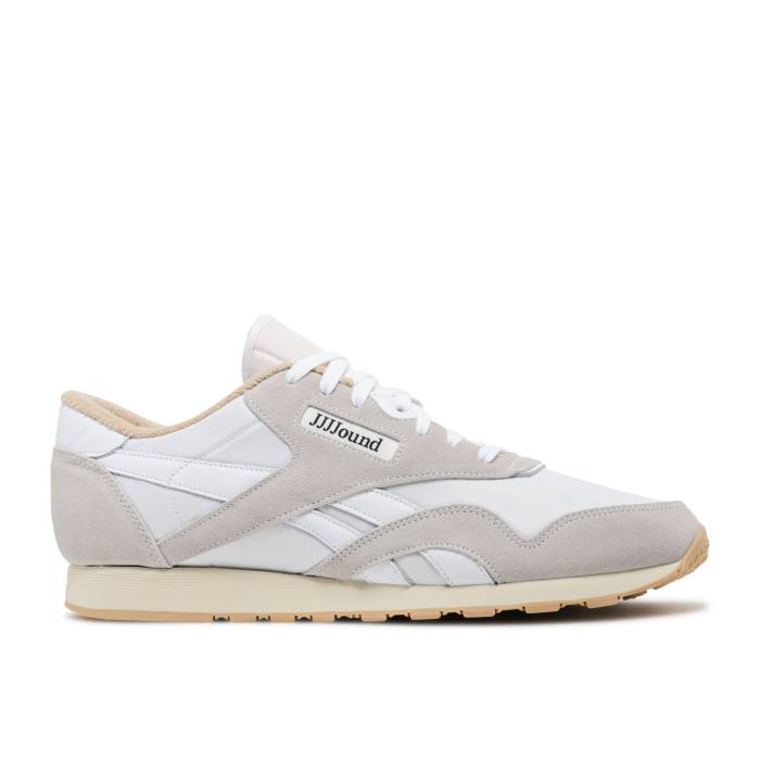 リーボック Reebok 【 Jjjjound X Classic Nylon White Men White/Paper White 】 クラシック ナイロン メンズ 白色 ホワイト