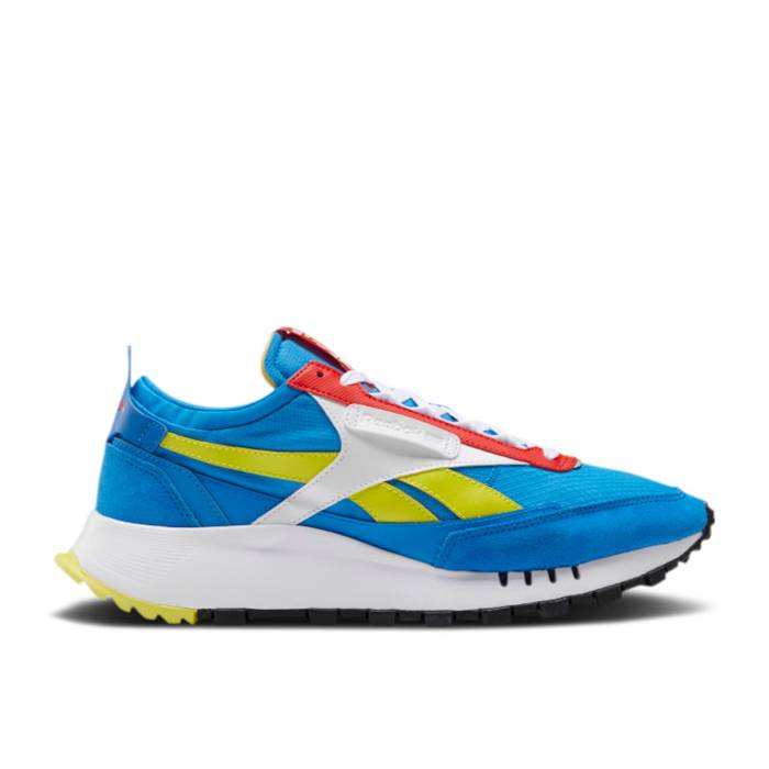 リーボック Reebok 【 Classic Leather Legacy \u0027Dynamic Blue Red\u0027 Men Dynamic Blue/Horizon Blue/Instinct Red 】 古典派音楽 なめし革 legacy レガシー 青味 青み メンズ 活動的 青味 青み 本能 Red