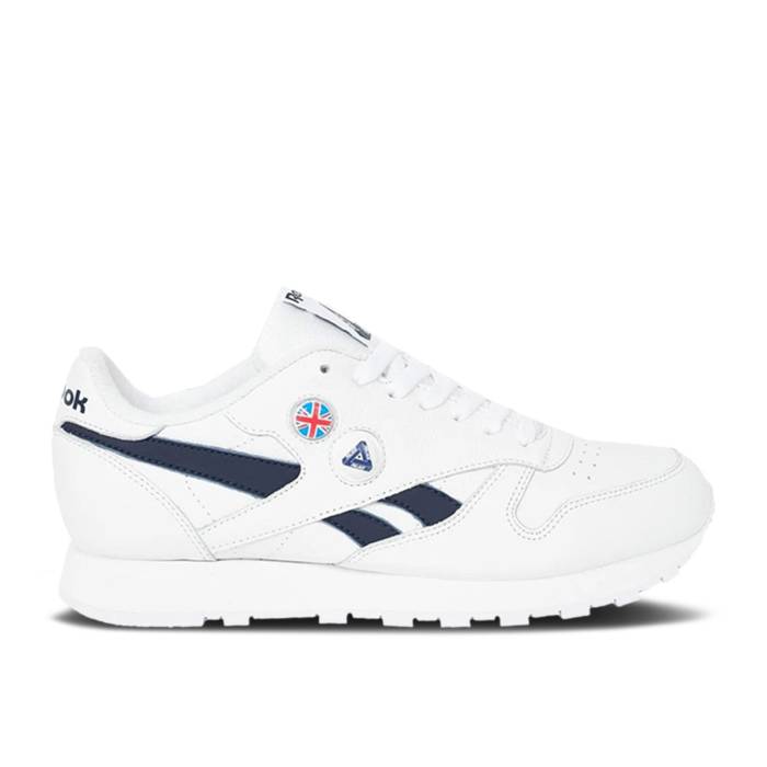 リーボック Reebok 【 Palace X Classic Pump 'White Vector Navy' Men White/Vector Navy/Vector Blue 】 クラシック ポンプ メンズ 白色 ホワイト 紺色 ネイビー 青色 ブルー