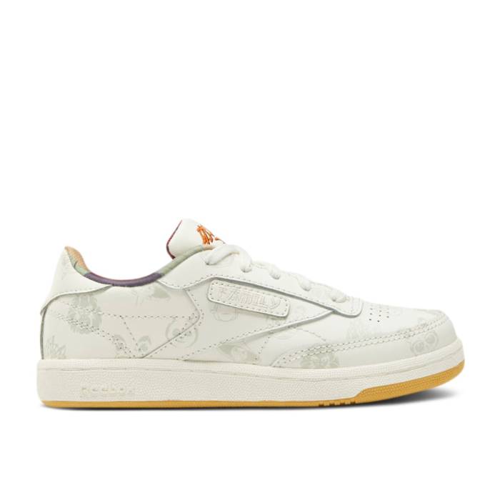 リーボック Reebok 【 Kung Fu Panda X Club C 85 Ps 'Family' Youth Classic White/Paperwhite/Pebble 】 クラブ ジュニア キッズ クラシック 白色 ホワイト