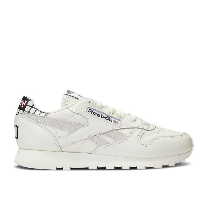 リーボック Reebok 【 Asap Nast X Classic Leather Chalk Friends \u0026 Family Men Chalk/White/Black 】 クラシック レザー メンズ 白色 ホワイト 黒色 ブラック