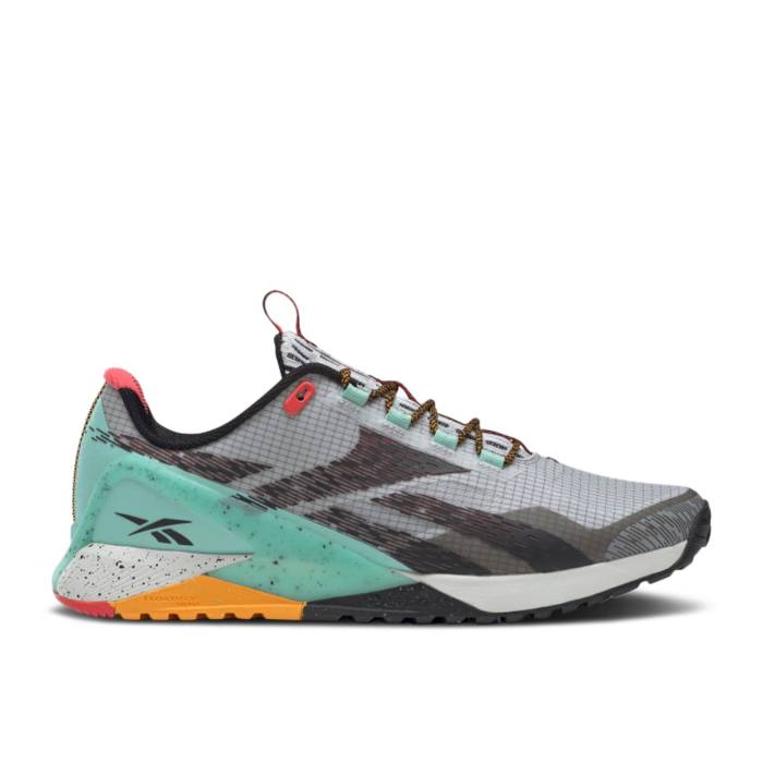 リーボック Reebok 【 Nano X1 Adventure 'Grey Semi Pixel Mint' Men Pure Grey 2/Core Black/Semi Pixel Mint 】 ナノ メンズ ピュア 灰色 グレー コア 黒色 ブラック|スニケス