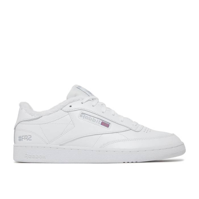 リーボック Reebok 【 Atmos X #Fr2 X Club C 85 White Grey Men Footwear White/Footwear White/Pure Grey 】 クラブ メンズ 白色 ホワイト ピュア 灰色 グレー