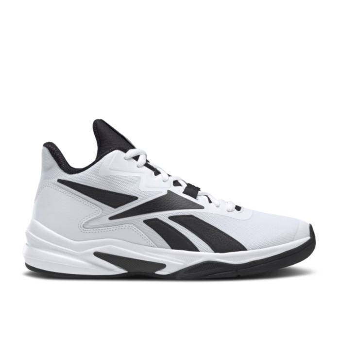 リーボック Reebok 【 More Buckets \u0027White Black\u0027 Men Footwear White/Black/Silver Metallic 】 メンズ 白いこと 白いこと 黒いこと 黒いこと Silver しろがね色・しろがね色