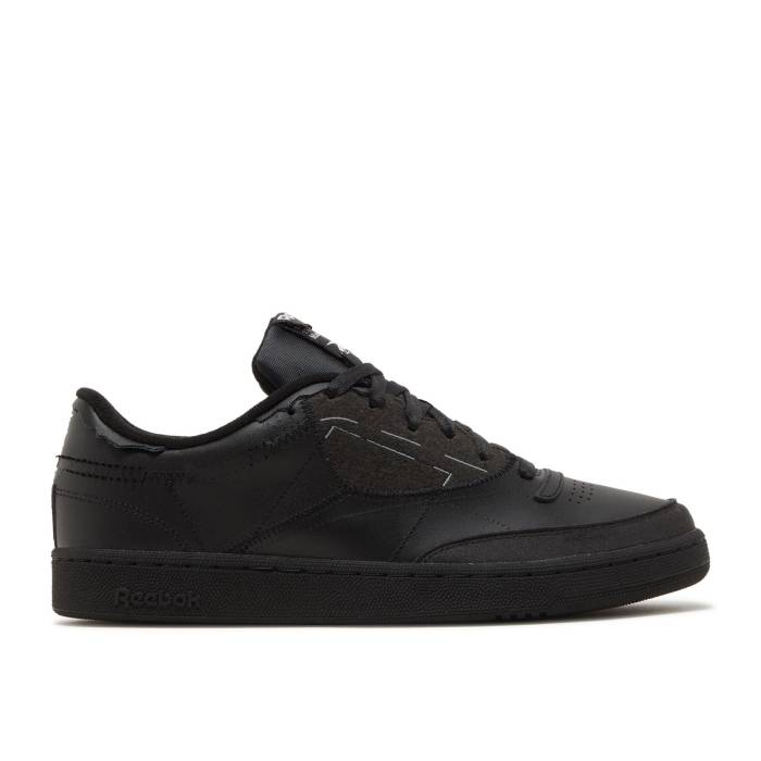 リーボック Reebok 【 Maison Margiela X Club C 'Memory Of - Black' Men Black/Footwear White/Black 】 クラブ メンズ 黒色 ブラック 白色 ホワイト｜スニケス
