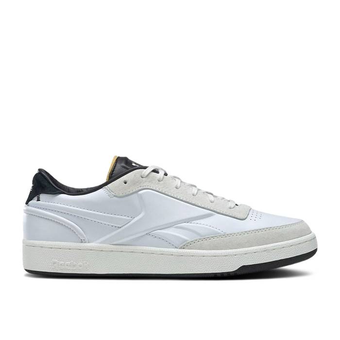 リーボック Reebok 【 Victoria Beckham X Club C \u0027White Chalk\u0027 Men Footwear White/Chalk/Core Black 】 野球クラブ メンズ 白いこと 白いこと 中核グループ 黒いこと 黒いこと