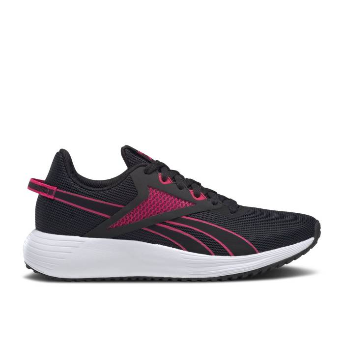 リーボック Reebok 【 Wmns Lite Plus 3 \u0027Black Pursuit Pink\u0027 Women Core Black/Pursuit Pink/Footwear White 】 点火装置 レディース 中核グループ 黒いこと 黒いこと pink さくら色 白いこと 白いこと