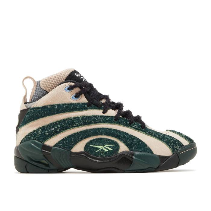 リーボック Reebok 【 Brain Dead X Shaqnosis \u0027Dark Forest\u0027 Men Soft Ecru/Core Black/Dark Forest 】 シャックノーシス メンズ 中核グループ 黒いこと 黒いこと フォレスト