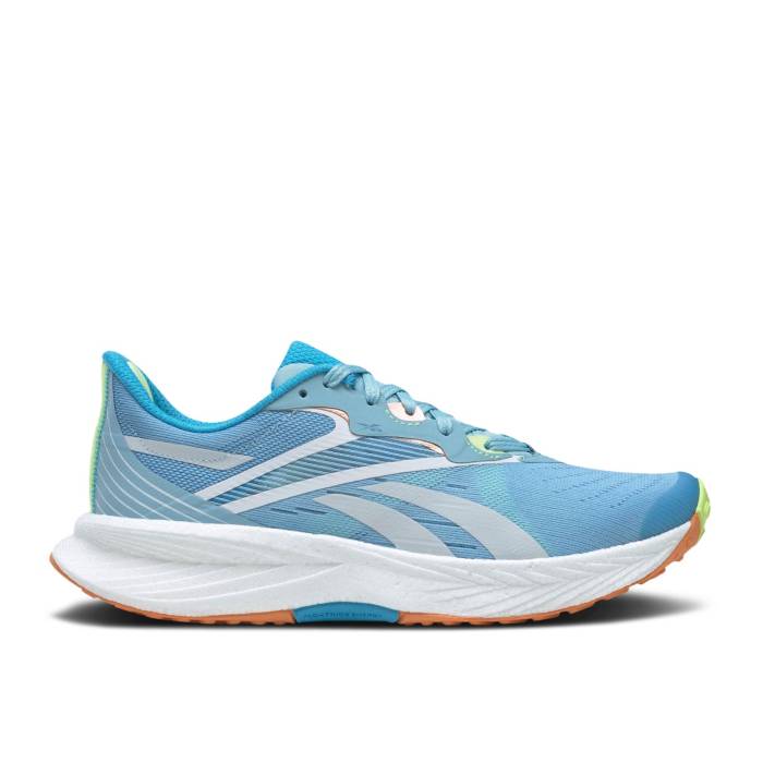 リーボック Reebok 【 Wmns Floatride Energy 5 \u0027Blue Pearl\u0027 Women Blue Pearl/Radiant Aqua/Energy Glow 】 活動力 レディース 青碧 青碧 パール アクア 活動力
