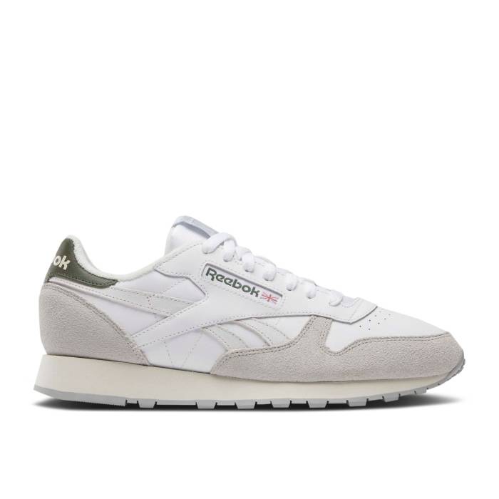 リーボック Reebok 【 Classic Leather 'White Steely Fog' Men White/Steely Fog/Pure Grey 】 クラシック レザー メンズ 白色 ホワイト ピュア 灰色 グレー|スニケス