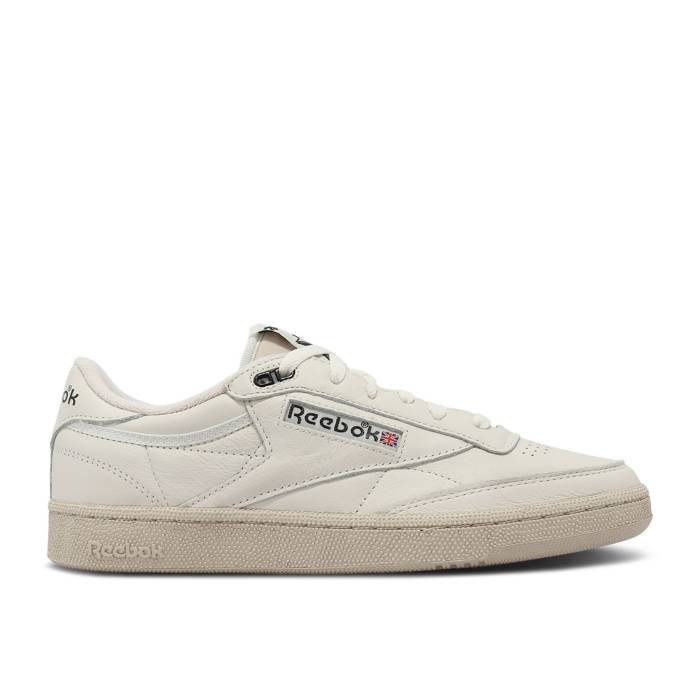 リーボック Reebok 【 Club C 85 Vintage \u0027Chalk White Black\u0027 Men Chalk White/Core Black/Paperwhite 】 野球クラブ vintage ビンテージ・ヴィンテージ 白いこと 白いこと メンズ 白いこと 白いこと 中核グループ 黒いこと 黒いこと