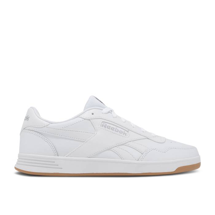 リーボック Reebok 【 Court Advance 'White Cold Grey Gum' Men Cloud White/Cold Grey/Gum 】 コート 灰色 グレー メンズ 白色 ホワイト 灰色 グレー|スニケス