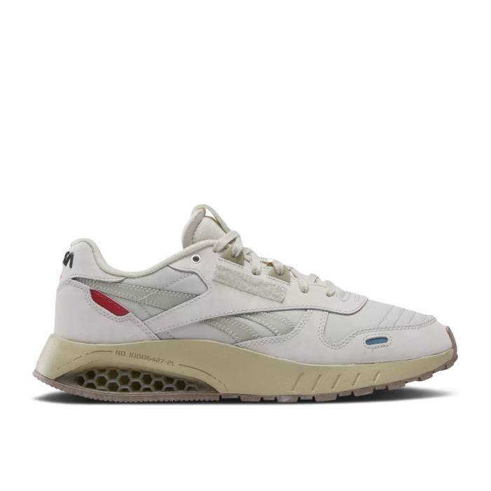 リーボック Reebok 【 Nasa X Classic Leather Hexalite \u0027Artifact Transfer Program\u0027 Men Grey Ash/Grey Ash/Tan 】 古典派音楽 なめし革 メンズ 薄墨色 薄墨色