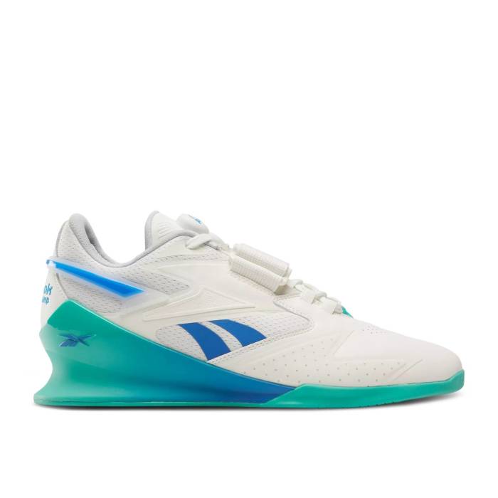リーボック Reebok 【 Legacy Lifter 3 \u0027Chalk Unleashed Green Blue\u0027 Men Chalk/Unleashed Green/Kinetic Blue 】 legacy レガシー green 緑・緑であること メンズ green 緑・緑であること 青味 青味
