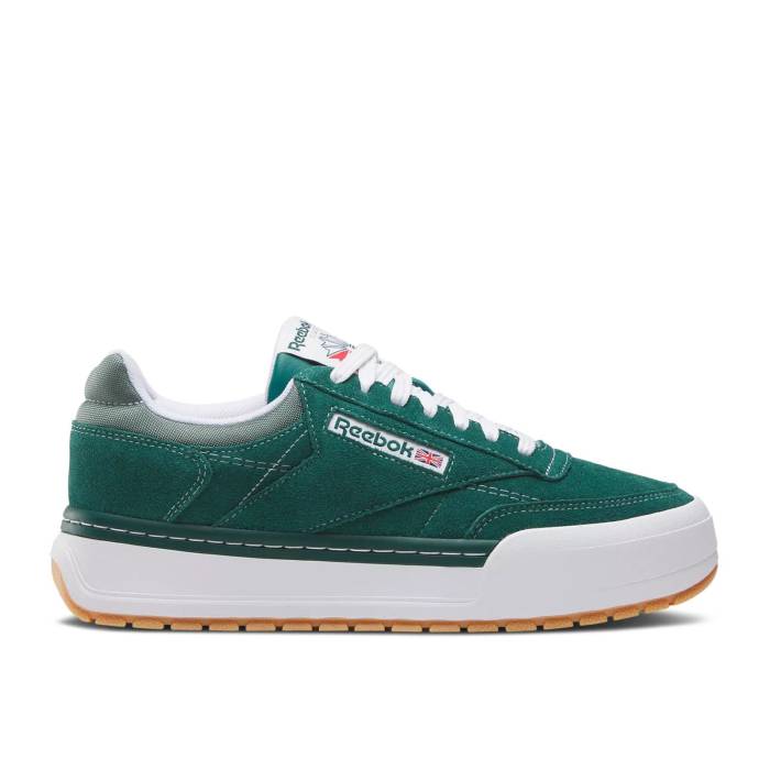 リーボック Reebok 【 Club C Megacourt 'Collegiate Green' Men Collegiate Green/Escape Green 】 クラブ メンズ green 緑・グリーン