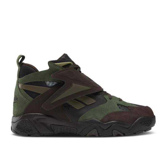 リーボック Reebok 【 Preseason 94 \u0027Beef \u0026 Broccoli\u0027 Men Night Black/Dark Matter/Earthy Green 】 メンズ ナイト爵 黒いこと 黒いこと green 緑・緑であること